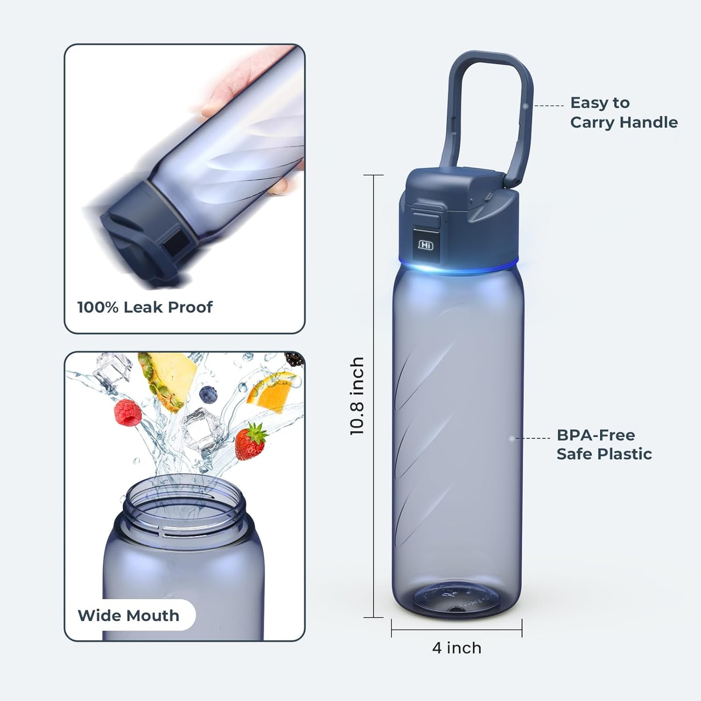 Smart Water Bottle with Hydration Reminder