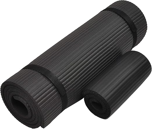 Anti-Slip Yoga Mat with Carry Strap